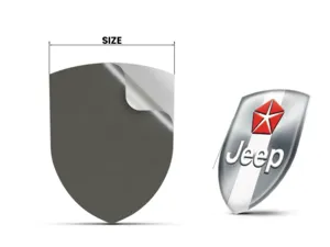 Jeep Badge Auto Durevoli Max Chic Pro Performance